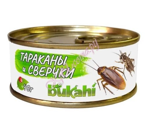 MIX сверчков и тараканов консервированных
