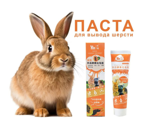 Паста с папайей Anti-Hairball