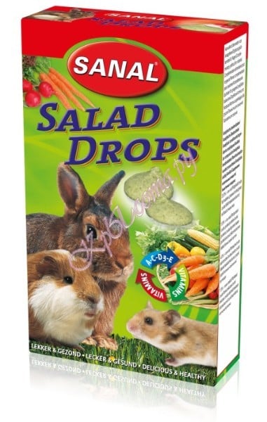 Sanal дропсы для грызунов салат Salad Drops