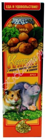 Медовые палочки для крыс и хомяков Катрин Орех для крыс и хомяков