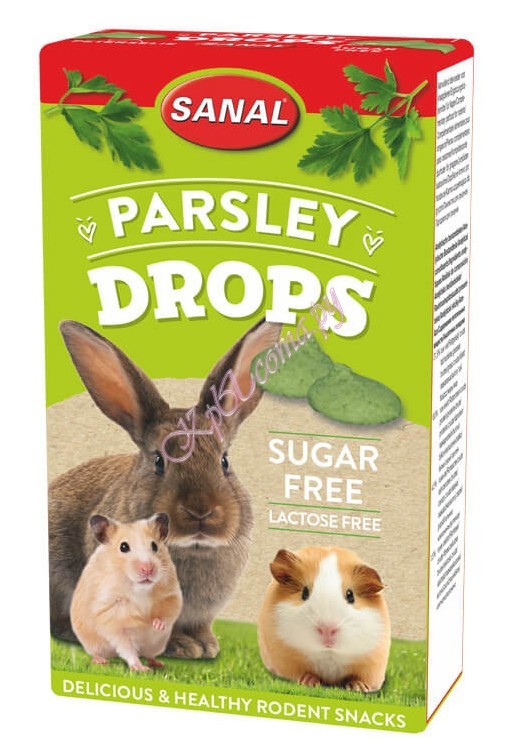 Sanal дропсы для грызунов с петрушкой без сахара Parsley Drops sugar free