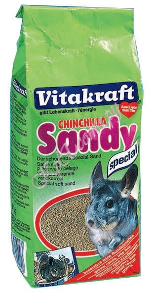 Vitakraft песок для шиншилл, дегу, песчанок и хомяков Chinchilla Sandy