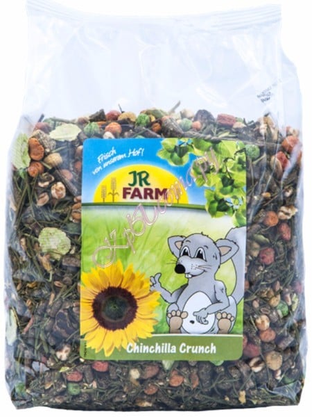 Jr Farm основной корм для шиншилл JR Chinchilla Crunch 1 кг.