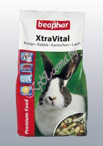 Beaphar экструдированный корм для кроликов XtraVital Rabbit 1 кг.
