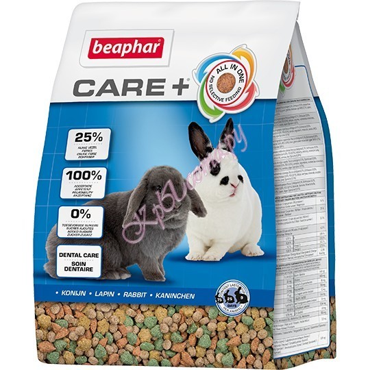 Beaphar полноценный сбалансированный корм для кроликов Care+ Rabbit 1,5 кг.