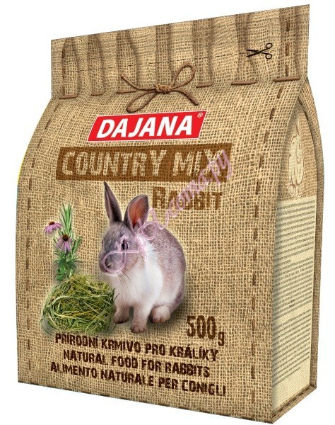 Dajana основной корм для кроликов Dajana Country Mix Rabbit 500 г.