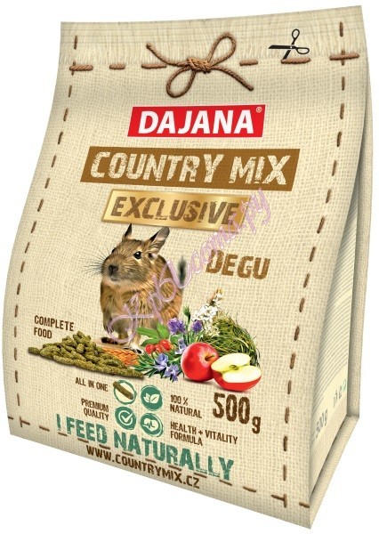 Dajana полнорационный корм для дегу Dajana Country Mix Degu Exclusive 500 г.