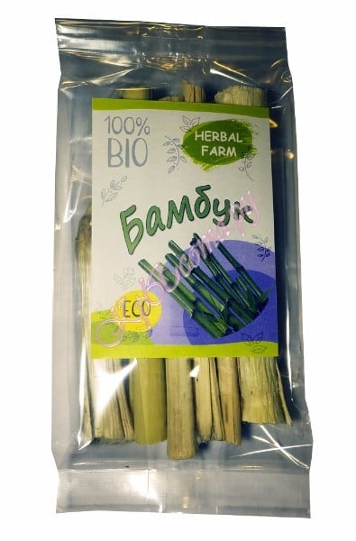 Herbal Farm натуральные стебли бамбука для грызения HF Бамбуковые палочки 50 г.