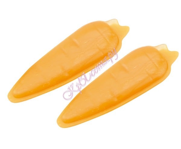 Ferplast жевательная игрушка морковь для грызунов Tiny & Natural Морковь 2шт 100 г.