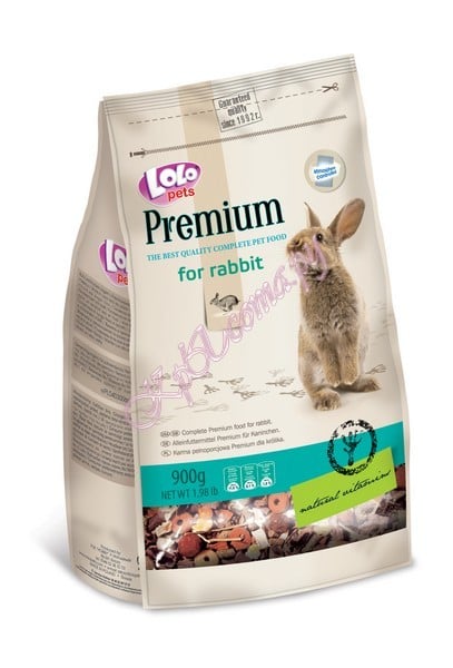 Премиум корм для кролика LoLo Pets Premium Rabbit 900 г.