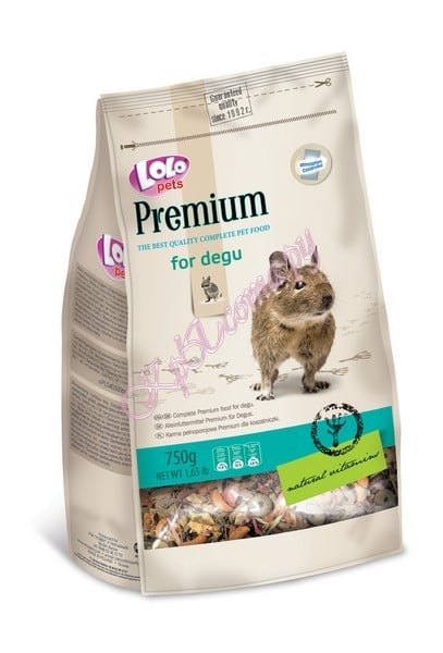 Премиум корм для дегу Lolo Pets Premium Food Degu 750 г.