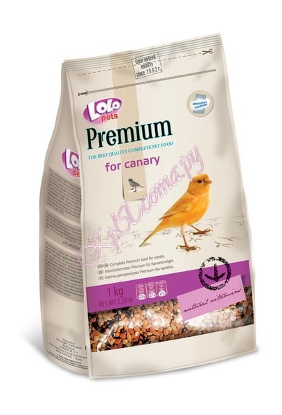 Премиум корм для канареек Lolo Pets Premium Food Canary 1 кг.