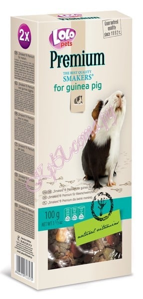 Smakers Премиум для морских свинок Lolo Pets Smakers Premium for Guinea Pig 100 г.