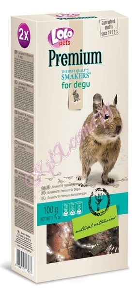 Премиум палочки для дегу Lolo Pets Smakers Premium Degu 100 г.
